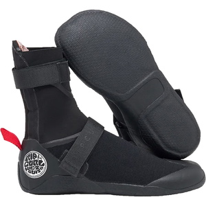 2026 Rip Curl Flashbomb 7mm Round Toe Wetsuit Boot 115MSA - Black